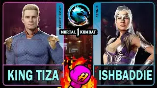 MK1 King Tiza (HOMELANDER) VS Ishbaddie (SINDEL)🥊Mortal Kombat 1🥊4K 60ᶠᵖˢ