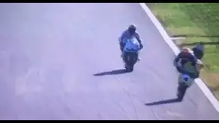 Gino Rea WSBK Magny Cours Front Flip Crash 2015