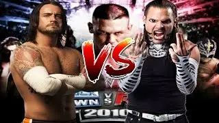 WWE Smackdown vs Raw 2010 CM Punk vs Jeff Hardy