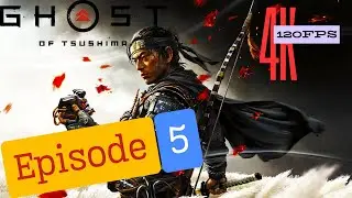 Ghost of Tsushima Episode 5: Raiding Mongol Camps & Unlocking Heavenly Strike! (4K-120FPS Gameplay)