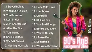 🔥 90's R&B Soul Grooves 🎶 20 Essential Tracks for Late Night Drives, Chill Vibes & Romantic Moments