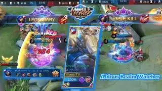 Aldous Collector Skin Gameplay No Death (Realm Watcher)