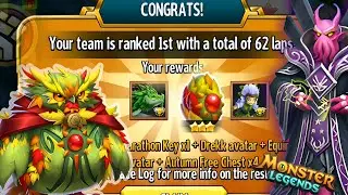 Equinowl Race Results | & Getting Exarch Quor | REVOLUTIONARY (Monster Legends)