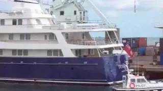 Mega Yacht TURMOIL in Guernsey 27th July 2009