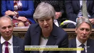 Befragung im britischen Unterhaus am 13.02.19