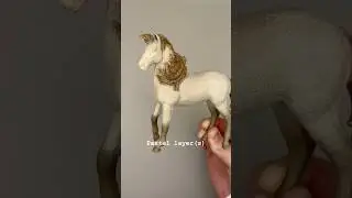 The Layers of Painting A Model Horse ~ Schleich Repaint