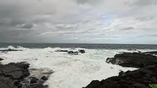 Hilo, Hawaii Black Sand Beach