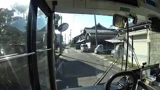 【前面展望】永源寺～八日市駅【近江鉄道バス 御園線】