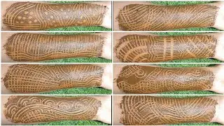 Top 10+ HD Very Beautiful Fork Mehndi Design Trick | Mehndi Ka Design | সুন্দর হাতের মেহেন্দি ডিজাইন