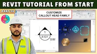 #36 Revit Tutorial: Change a Callout Heads (Custom Callout)