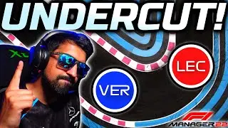 F1 Manager 23 Race Strategy - How To Undercut!