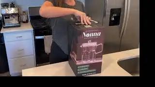 NONNA Glass Coffee Percolator Review | Unboxing, Brewing Process & Taste Test (No Bitterness)
