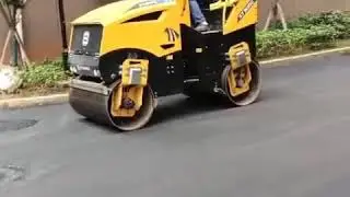 3 Ton roller compactor #Rouleau compacteur.#Rodillo Compactador.