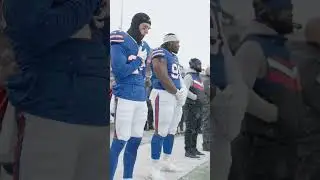 Josh Allen Asked For Snow Visuals... #shorts #buffalobills #nfl #football