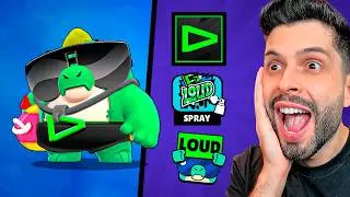 CHEGOU A NOVA SKIN DA LOUD NO BRAWL STARS!!