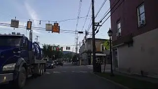 Driving by Tunkhannock,Pennsylvania