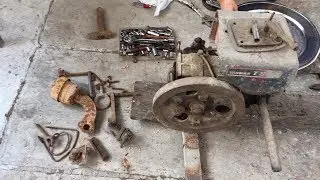 Restoration and start up / yanmar TS50 for 30years without running