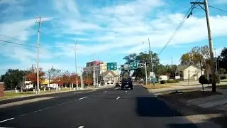 Road Trip #078 - US-98 East - Mobile City Limits to Mobile Bay, Alabama