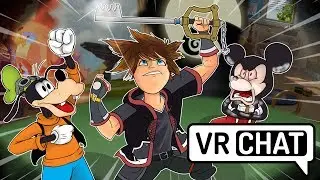 CRACKHEAD MICKEY IN KINGDOM HEARTS! (VRChat Funny Moments, Highlights, Compilations)