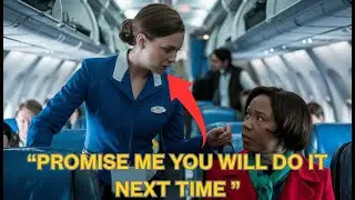 A white attendance force black woman out of 1st class, karma set in after some time | Black stories