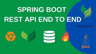 Spring Boot REST API | Spring Boot | PostgreSQL | PgAdmin
