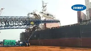 ZOOMRY Mobile Ship Loader,Telescopic Shiploader, Radial Shiploader