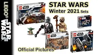 NEW LEGO Star Wars Winter 2021 Sets - Official Pictures & Preview | LEGO 75295 75299 75300 75301