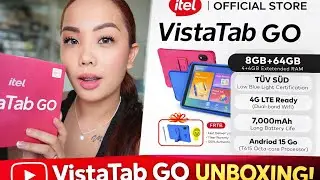 Itel VistaTab GO Unboxing + first hands-on review! L Perfect ba ito for kids & online class?