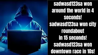 HACKER ALERT! Report sadwasd132sa NOW! Roblox Driving Simulator
