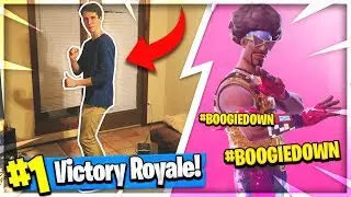 IRL Fortnite Dance Competition!! ( #Boogiedown Submission - TheCampingRusher )
