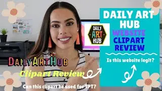Daily Art Hub clipart website review