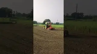 John deere 5310 new model laser levller 💪✅🙏🙏😱#shorts