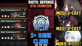M0S1 Ye Shunguang + M3S1 Grace + M0R5 Yixuan | Shiyu Defense S+ Ranking | Zenless Zone Zero Ver. 2.5