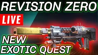 NEW EXOTIC QUEST - Revision Zero Pulse Rifle