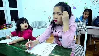 Chuns Family | Children learn math and count numbers
