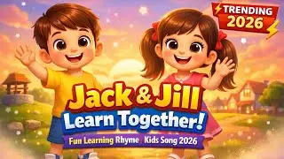 Jack & Jill Learn Together! | Fun Learning Rhyme for Kids | Kids Song 2026