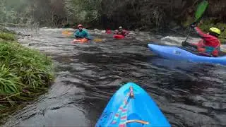 Kayaking the Gairn tributary of the Scottish Dee