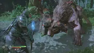 God of War Ragnar&ouml;k: Flame Gradungr Fight
