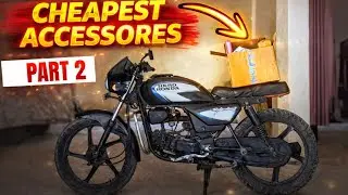 Cheapest Bike Accessories + Full Bike Service | Clutch Plate Changed 🔧 #vlog #lifestylevlog 