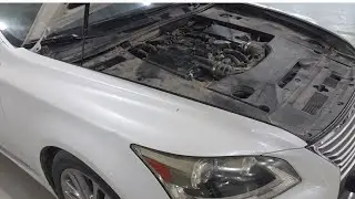 شرح اصلاح خلل في لكزس LS460  كود  P1235