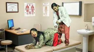 Sui Wala 💉 Injection Laga Diya Doctor Ne #viralinjection #injectionvideo #funnyinjection