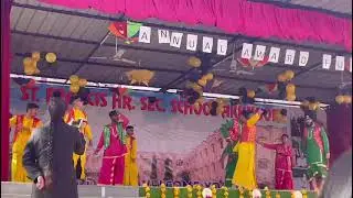 st. francis hr. sec. school akhnoor bhangra of boys.... Annual award function 2022