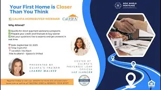 Your First Home Is Closer Than You Think