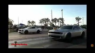 2007 Shelby GT500 vs Dodge Challenger SRT Scatpack