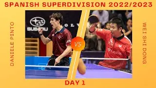 Pinto Daniele vs Wei Dong Shi | Spanish Superdivision 2022/2023