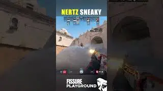 NertZ with the SNEAKY Smoke Play!💀 #cs2 #nertz #gamingshorts