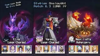 【原神/GI】Sytgian Onslaught | Version 6.3 LUNA IV - Fearless Mode Difficulty 5 Clear!