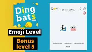 🏄&zwj;♀️🐮 Dingbats emoji level 5 bonus level