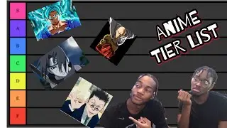 MOST FAIR ANIME TIER LIST! ft Martin #anime