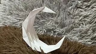 How to make a Origami Moon | Paper Moon | paper crafts | Art Empire ❣️
